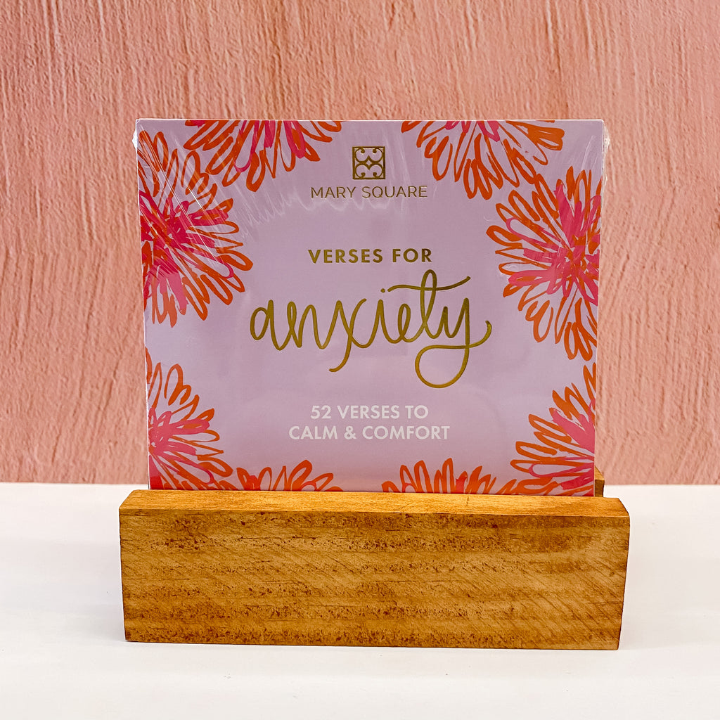 Scripture Block | Verses for Anxiety - Lyla's: Clothing, Decor & More - Plano Boutique