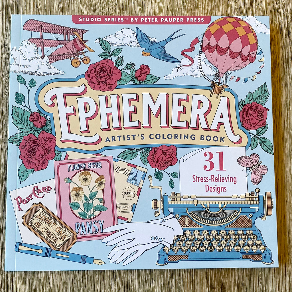 Ephemera Adult Coloring Book - Lyla's: Clothing, Decor & More - Plano Boutique