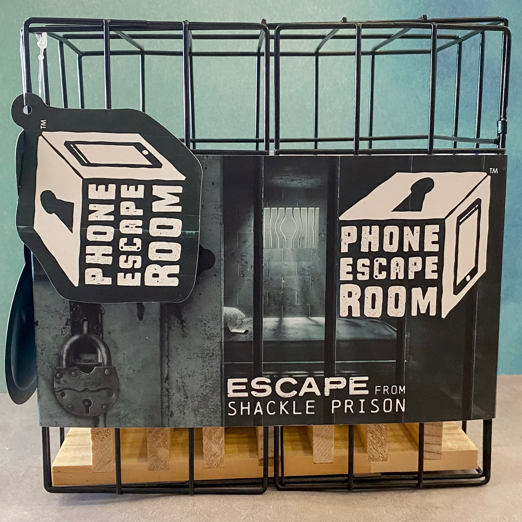 Phone Escape Room Escape Shackle Prison - Game - Lyla's: Clothing, Decor & More - Plano Boutique