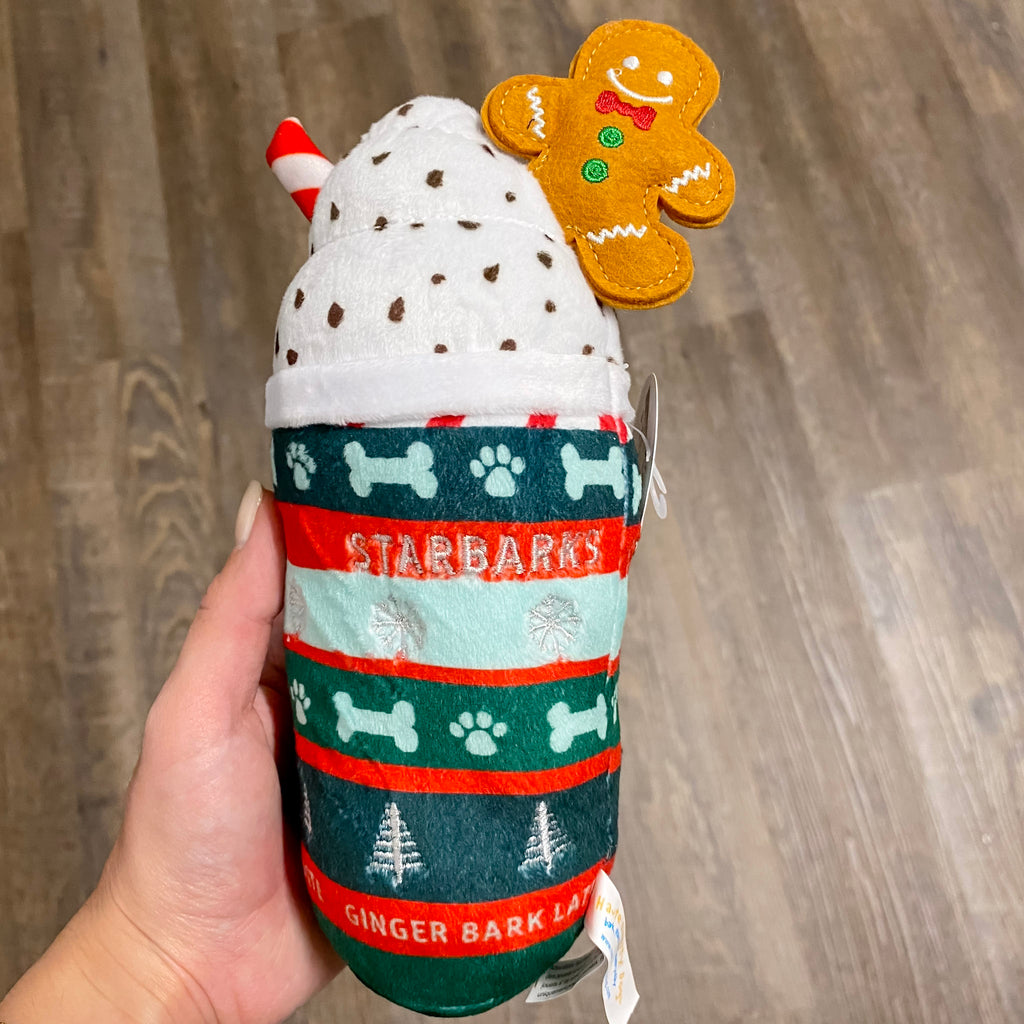 Starbarks Ginger Bark Latte Plush Toy - Lyla's: Clothing, Decor & More - Plano Boutique