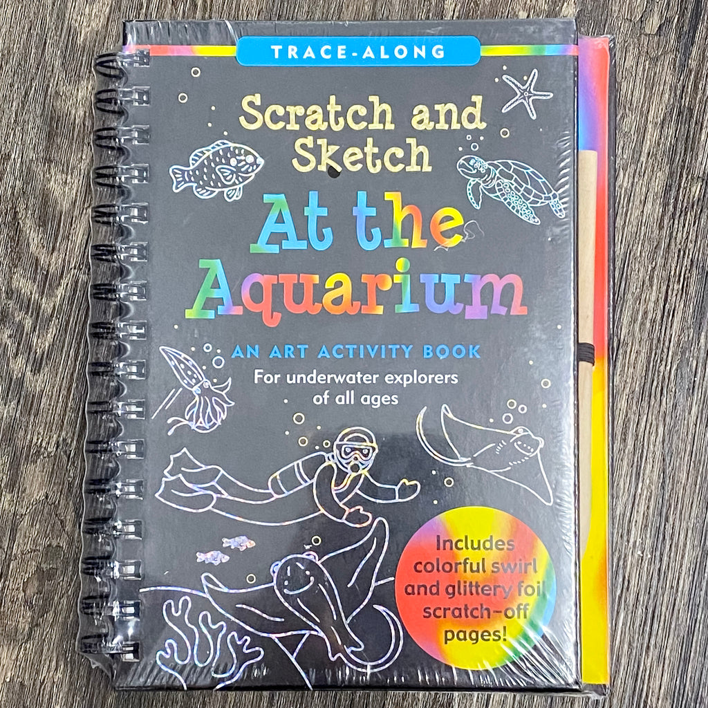 At the Aquarium Scratch and Sketch - Lyla's: Clothing, Decor & More - Plano Boutique