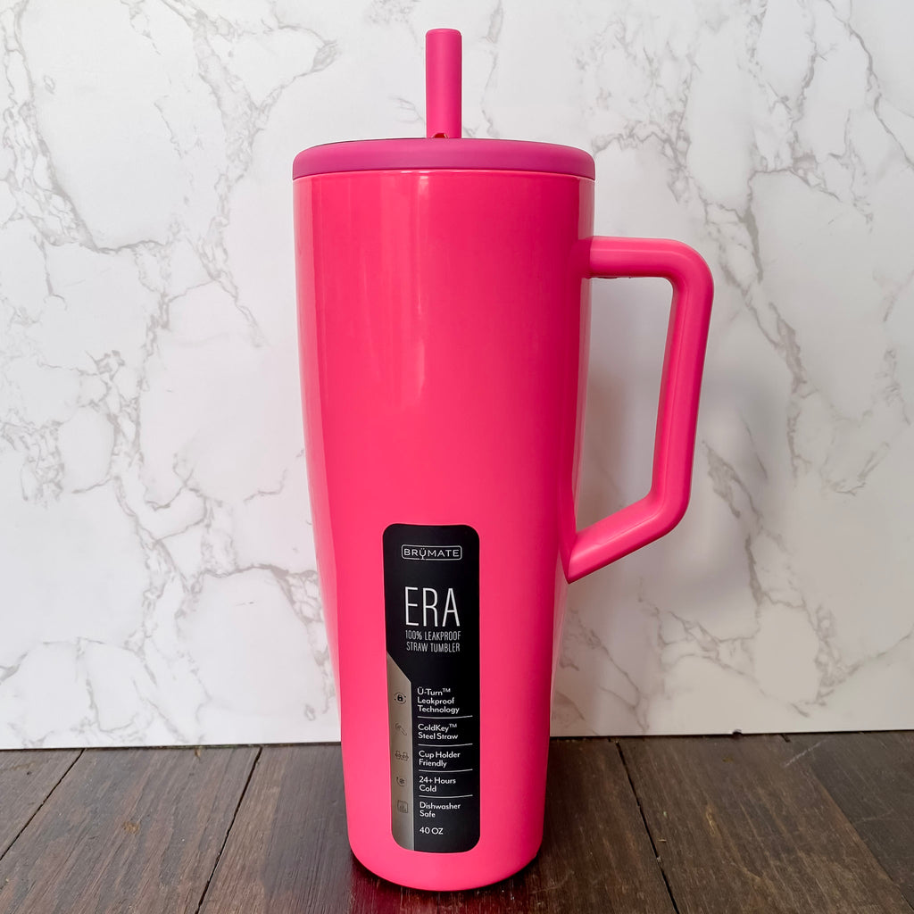 Brumate Era 40 oz Neon Pink - Lyla's: Clothing, Decor & More - Plano Boutique