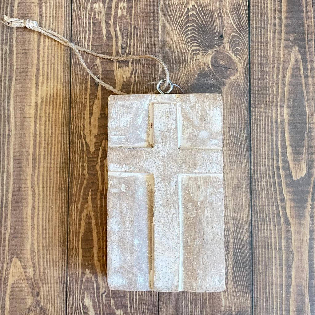 Andrew Wood Cross - Lyla's: Clothing, Decor & More - Plano Boutique