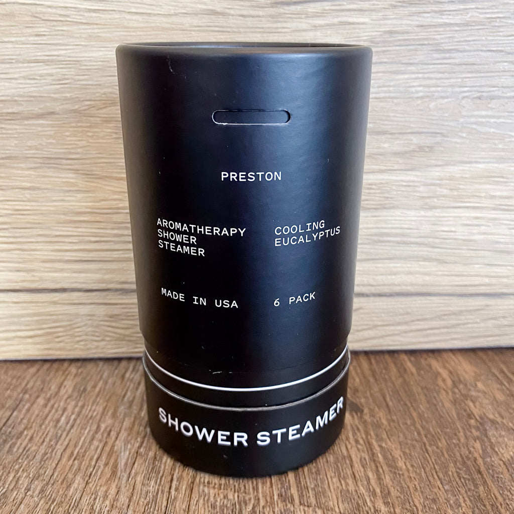 Preston Shower Steamer - Eucalyptus - Lyla's: Clothing, Decor & More - Plano Boutique