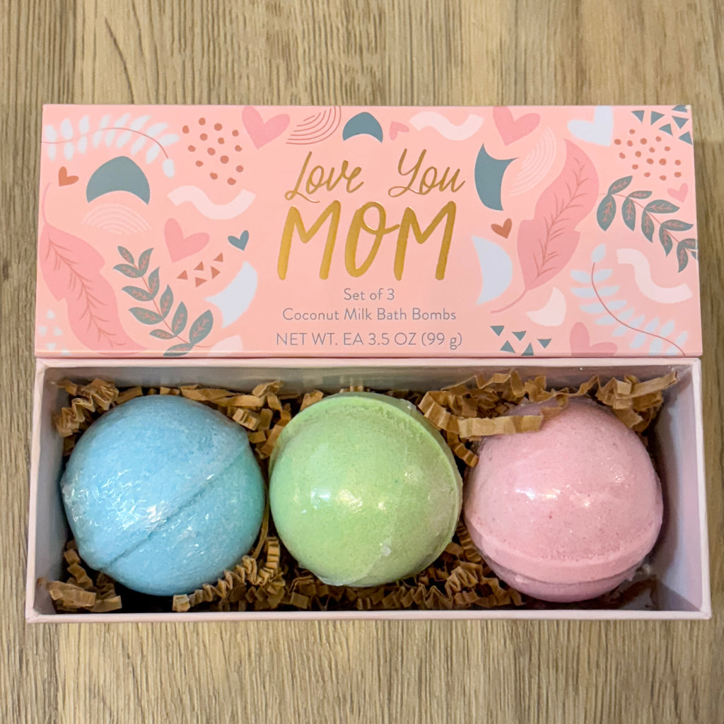 Cait & Co Love Mom Bath Bomb Gift Set - Lyla's: Clothing, Decor & More - Plano Boutique