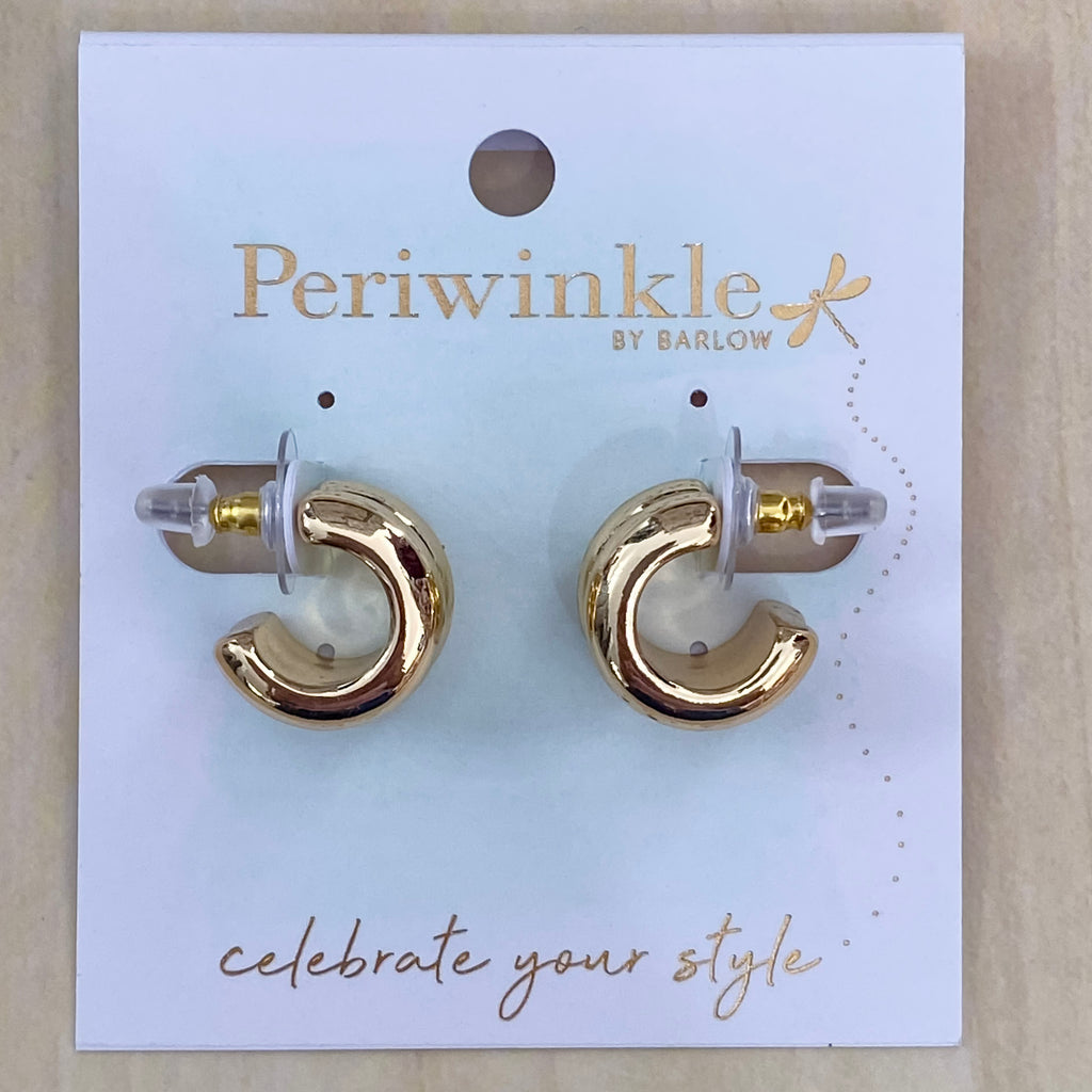 Small Double Row Gold Hoops - Lyla's: Clothing, Decor & More - Plano Boutique