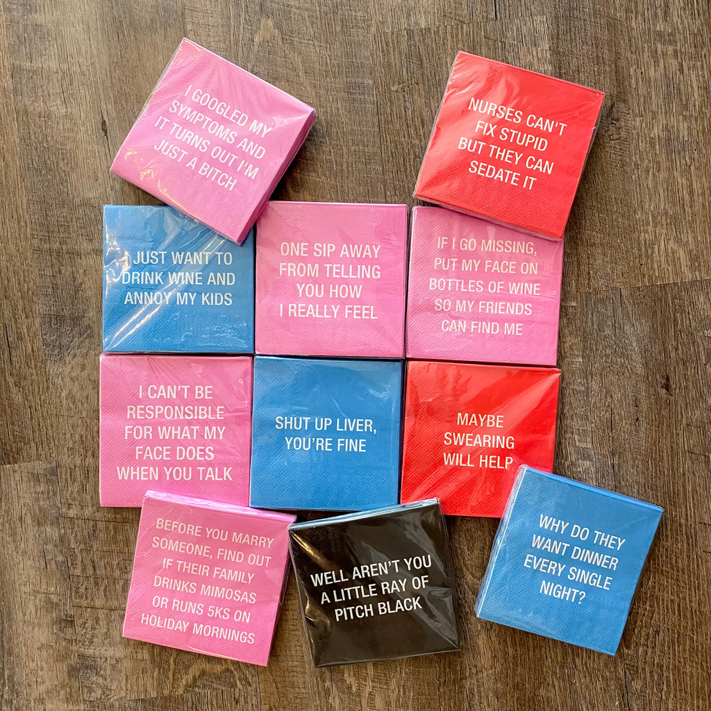 Beverage Napkins - Lyla's: Clothing, Decor & More - Plano Boutique