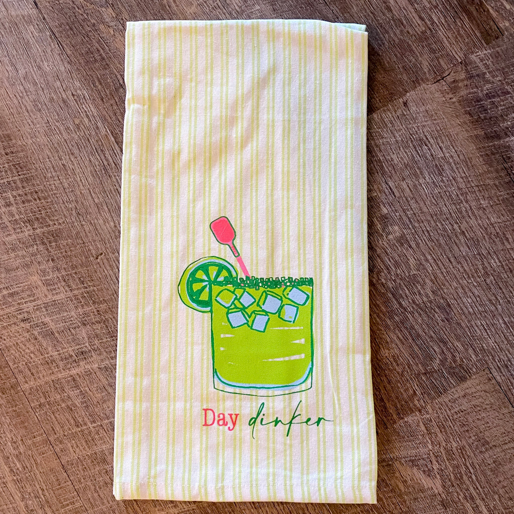 Day Dinker Pickleball Hand Towel - Lyla's: Clothing, Decor & More - Plano Boutique