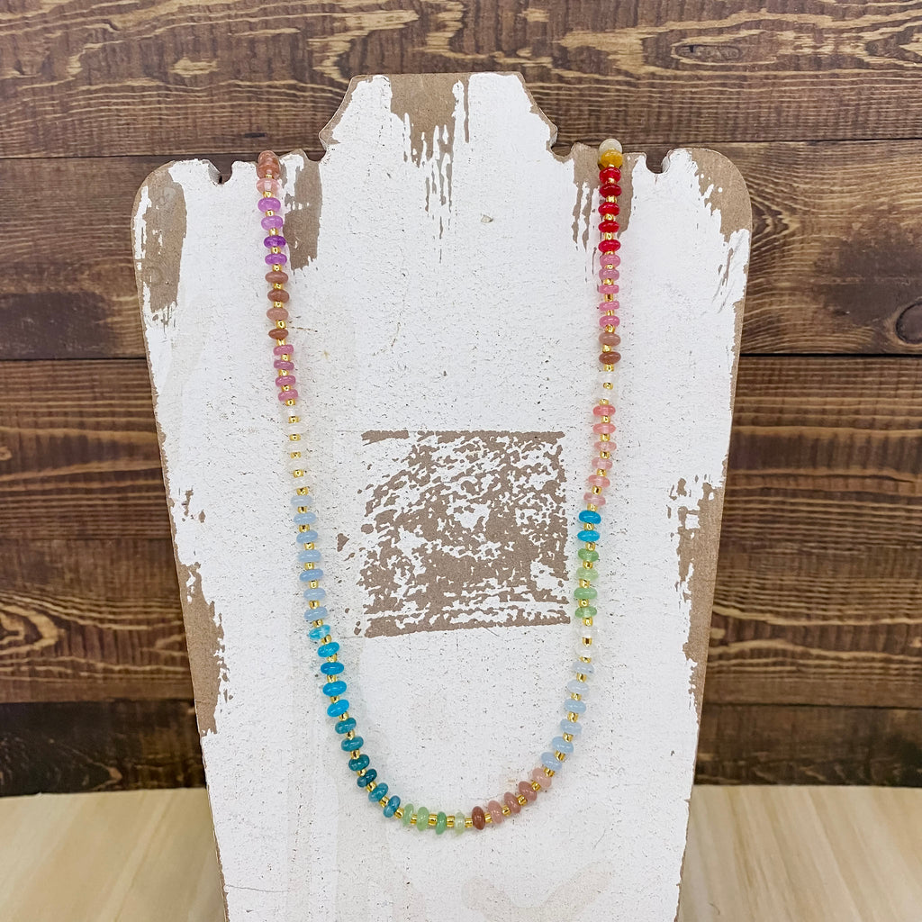 Colorblocker Necklace - Lyla's: Clothing, Decor & More - Plano Boutique