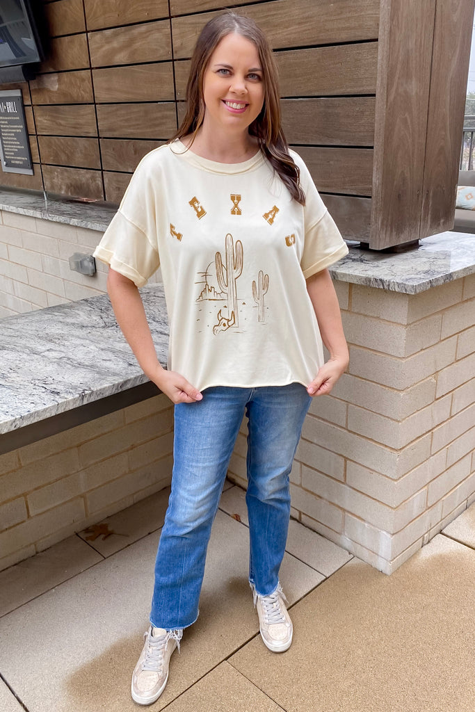 Texas Desert Graphic Tee - Lyla's: Clothing, Decor & More - Plano Boutique