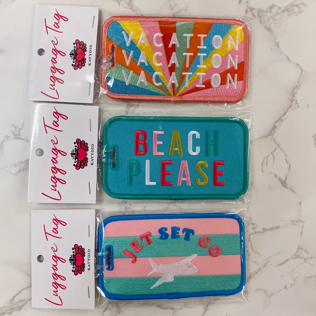 Luggage Tags - Lyla's: Clothing, Decor & More - Plano Boutique