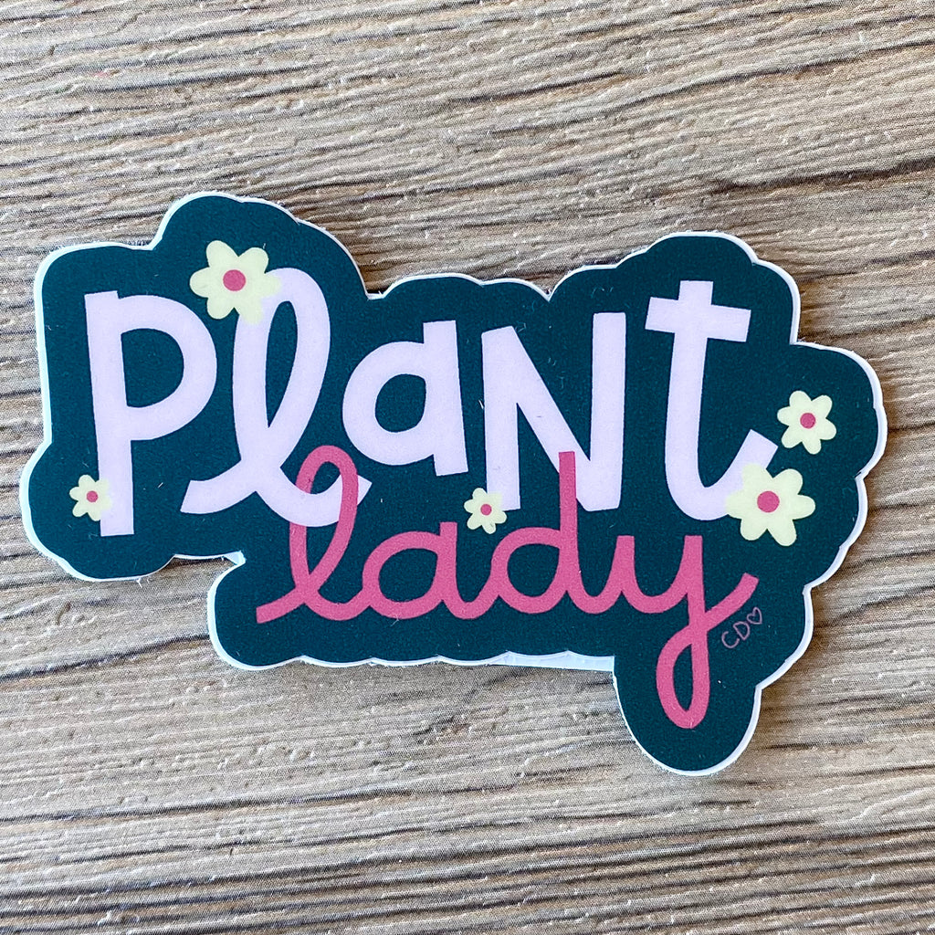 Plant Lady Decal Sticker - Lyla's: Clothing, Decor & More - Plano Boutique