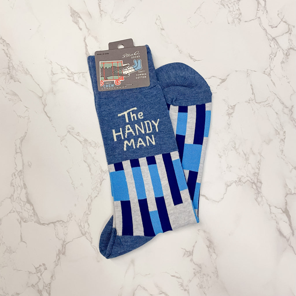 The Handyman Mens Socks - Lyla's: Clothing, Decor & More - Plano Boutique
