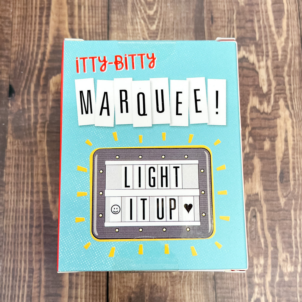 Itty-Bitty Marquee Light It Up! - Lyla's: Clothing, Decor & More - Plano Boutique