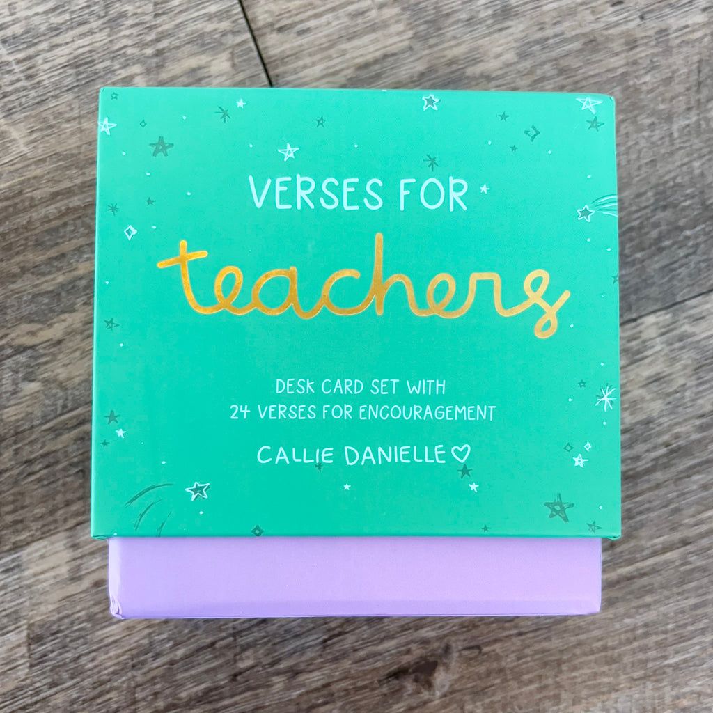 Verses For Teachers Card Set - Lyla's: Clothing, Decor & More - Plano Boutique