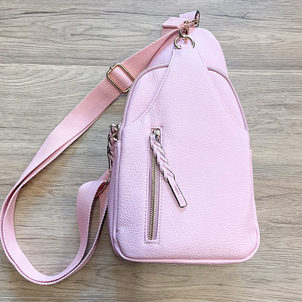 Jen & Co Nikki Sling Pack Bag - Ballet - Lyla's: Clothing, Decor & More - Plano Boutique