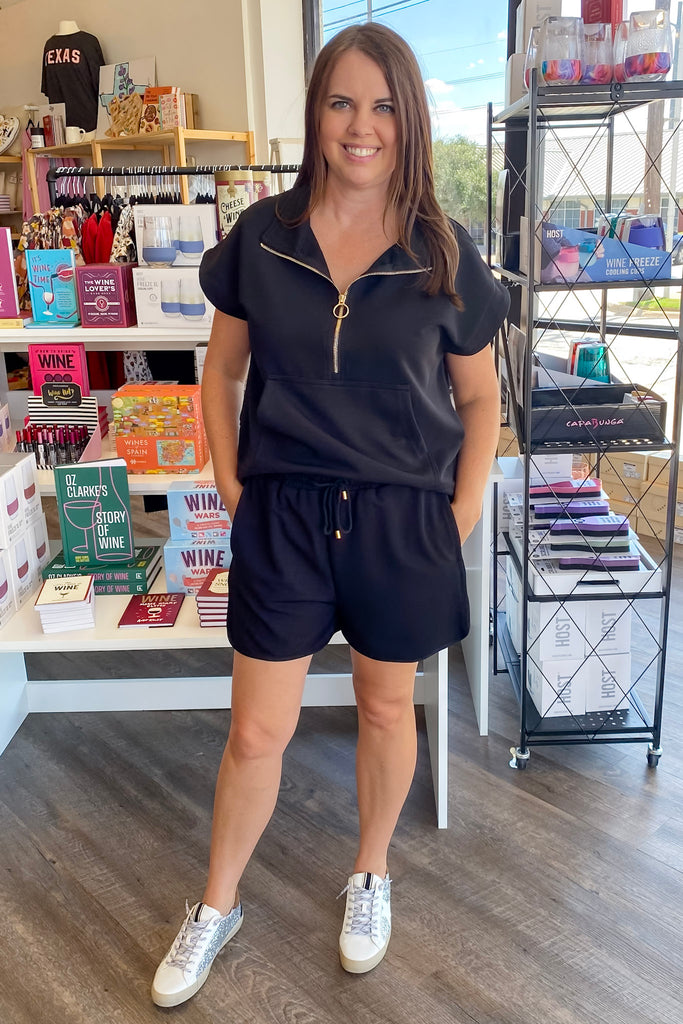 Half Time Goals Black Shorts - Lyla's: Clothing, Decor & More - Plano Boutique