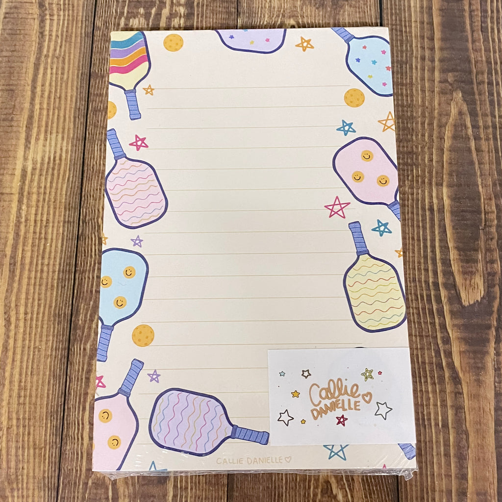 Pickleball Paddles Notepad by Callie Danielle - Lyla's: Clothing, Decor & More - Plano Boutique