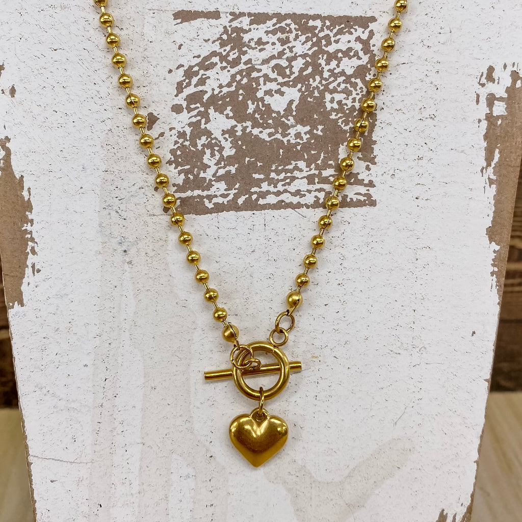 Heart Breaker Necklace - Lyla's: Clothing, Decor & More - Plano Boutique