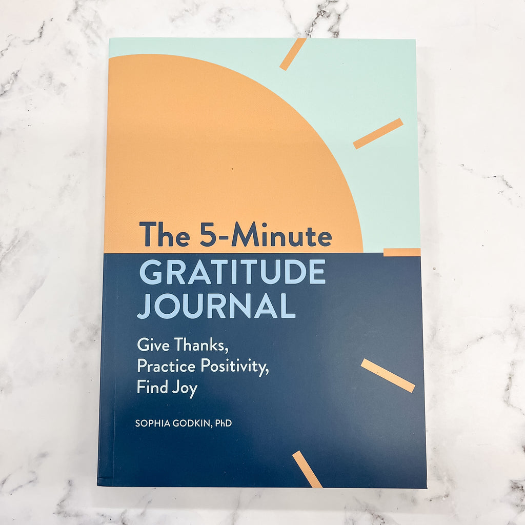 The 5-Minute Gratitude Journal: Give Thanks, Practice Positivity, Find Joy - Lyla's: Clothing, Decor & More - Plano Boutique