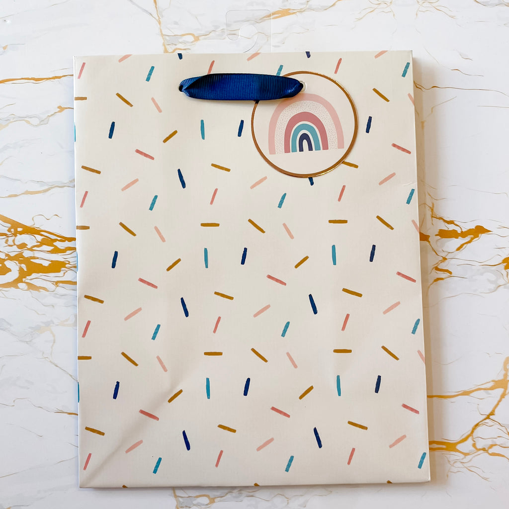 Sprinkle Happiness Medium Gift Bag - Lyla's: Clothing, Decor & More - Plano Boutique