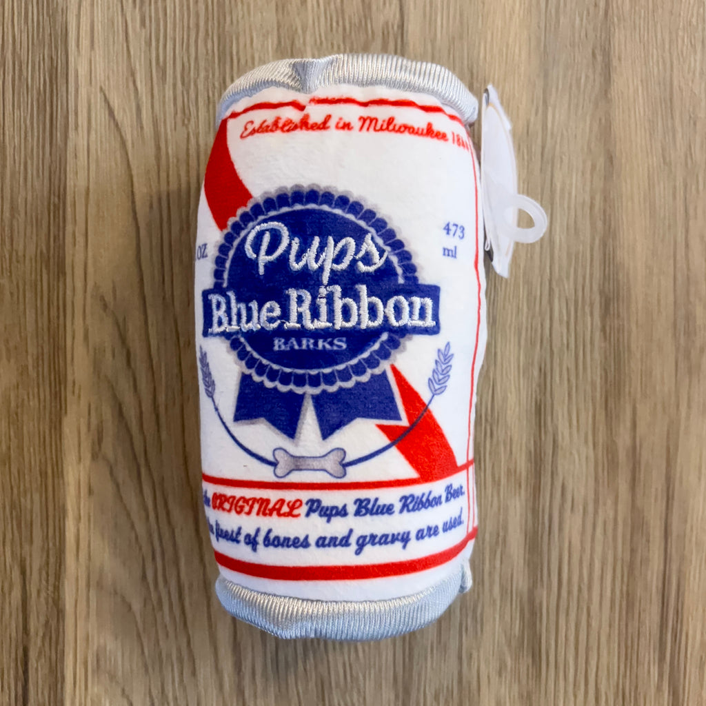 Pups Blue Ribbon Plush Dog Toy - Lyla's: Clothing, Decor & More - Plano Boutique
