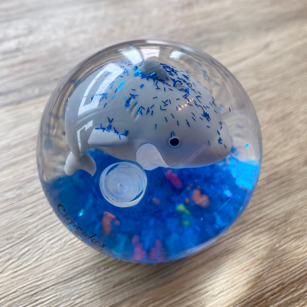 Shark LED Glitter Bouncing Ball - Lyla's: Clothing, Decor & More - Plano Boutique