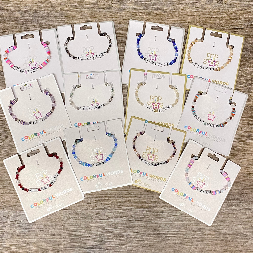 Taylor Pop Star Bracelet - Lyla's: Clothing, Decor & More - Plano Boutique