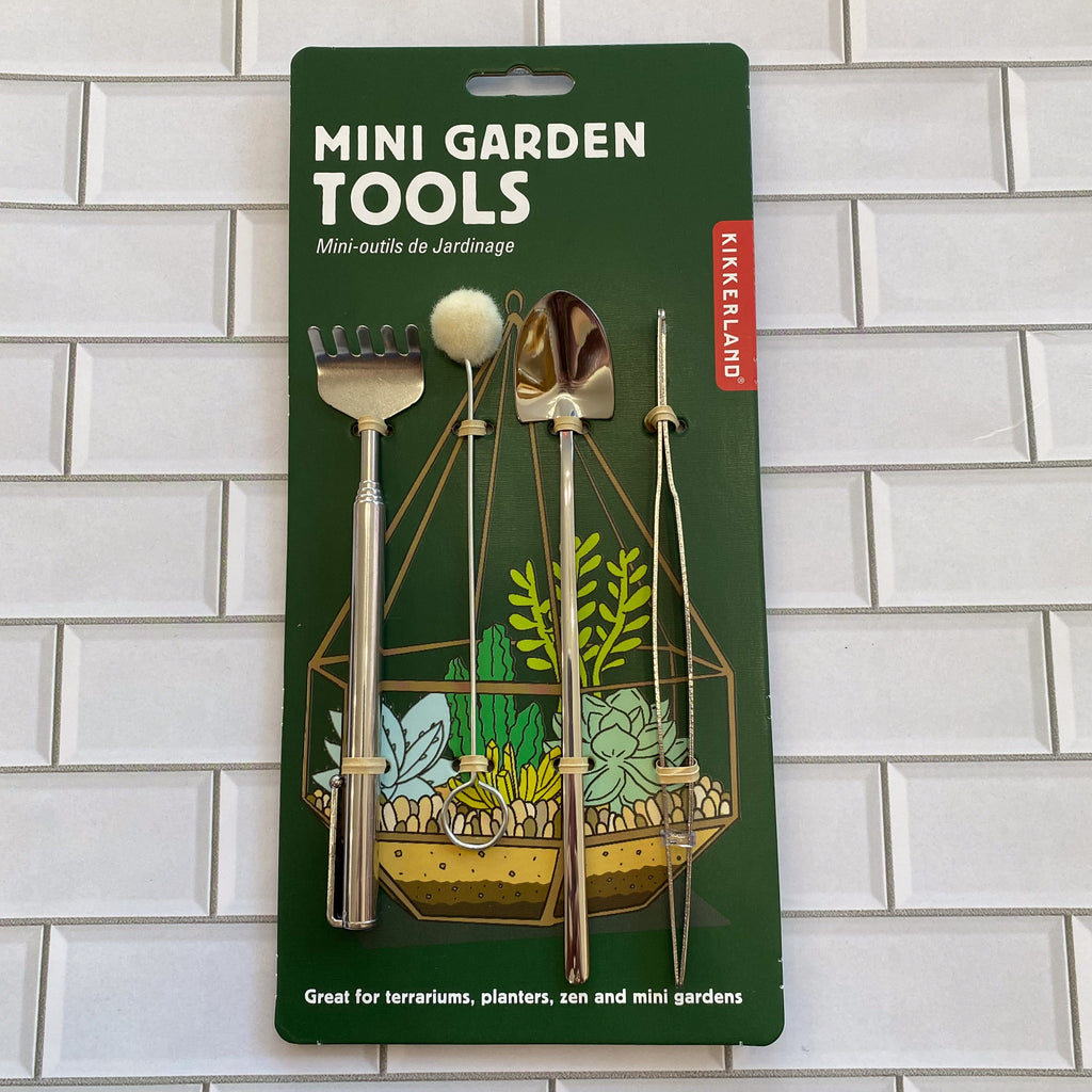 kikkerland mini garden tool set Mini Garden Tools