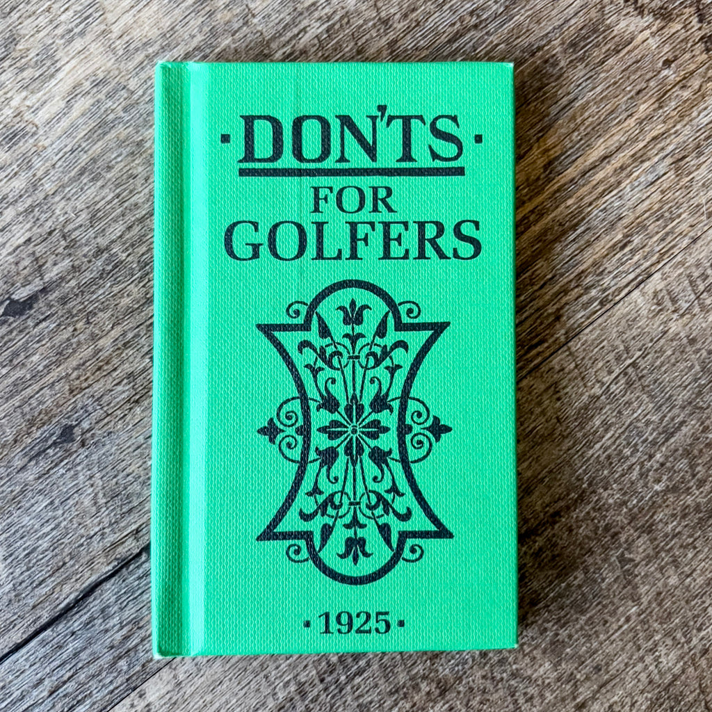 Donts for Golfers Mini Book - Lyla's: Clothing, Decor & More - Plano Boutique