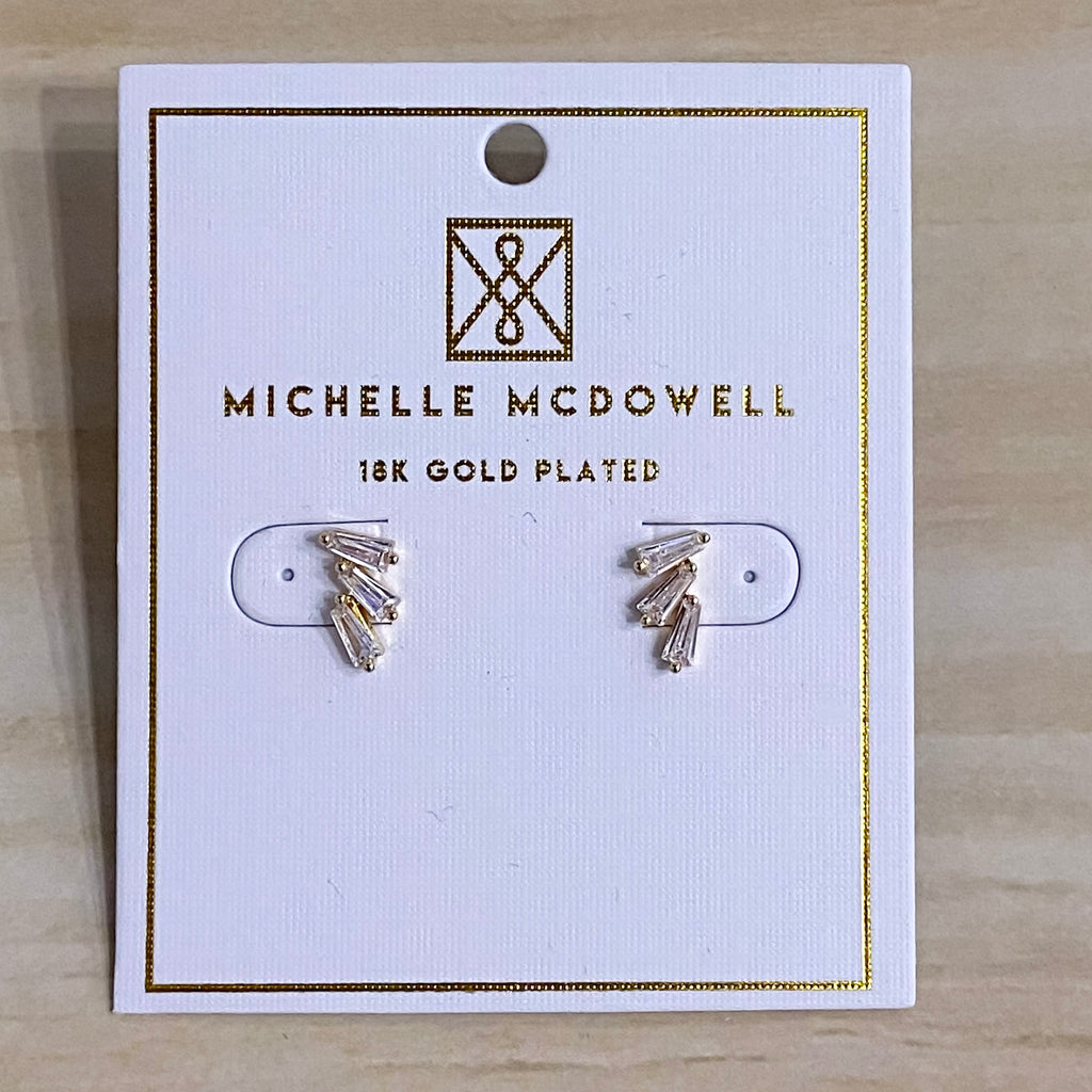 Jenny Triple Luxe Earrings - Lyla's: Clothing, Decor & More - Plano Boutique