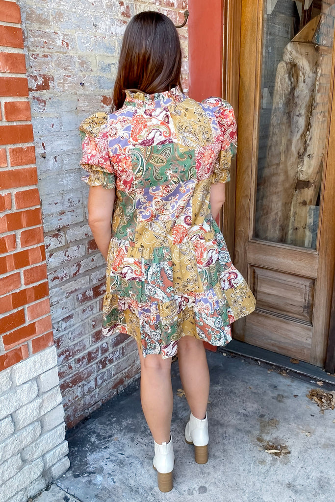 How Good Is This Abstract Print Dress - Lyla's: Clothing, Decor & More - Plano Boutique