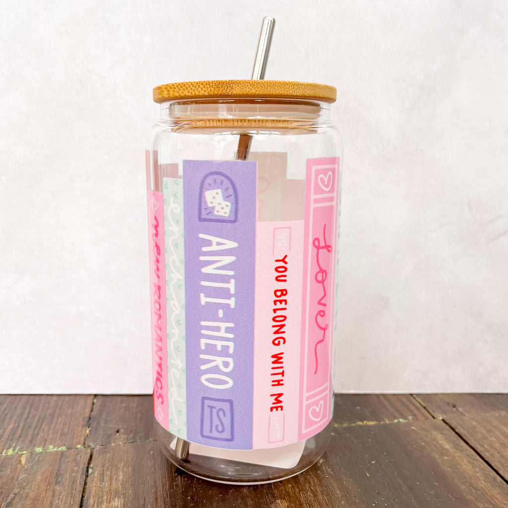 Eras Book Tour Glass Can - Lyla's: Clothing, Decor & More - Plano Boutique