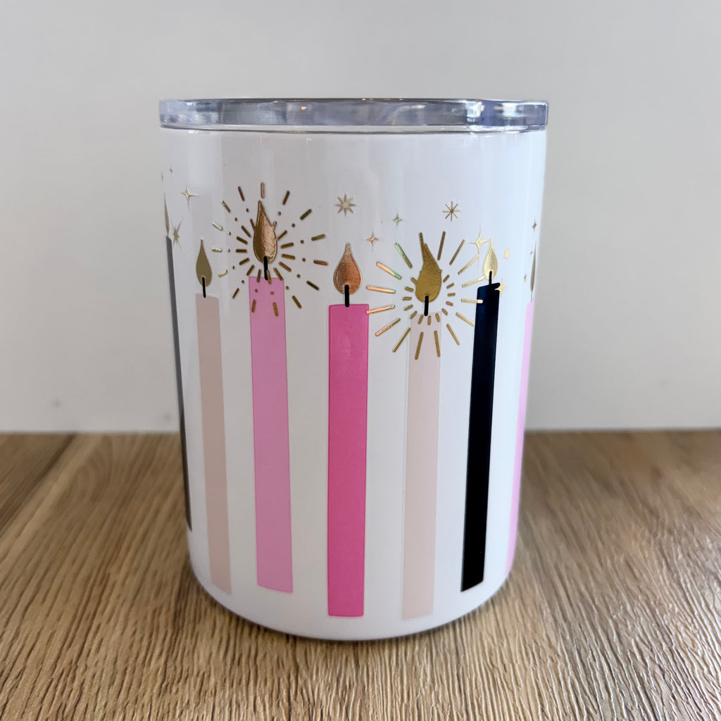 Candle Stainless Steel Tumbler - Lyla's: Clothing, Decor & More - Plano Boutique