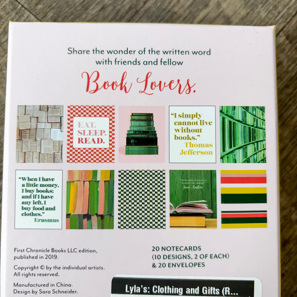 I'd Rather Be Reading Notes Cards - Lyla's: Clothing, Decor & More - Plano Boutique