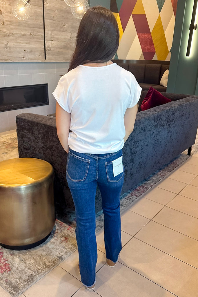 Still the One Fitted White Top - Lyla's: Clothing, Decor & More - Plano Boutique