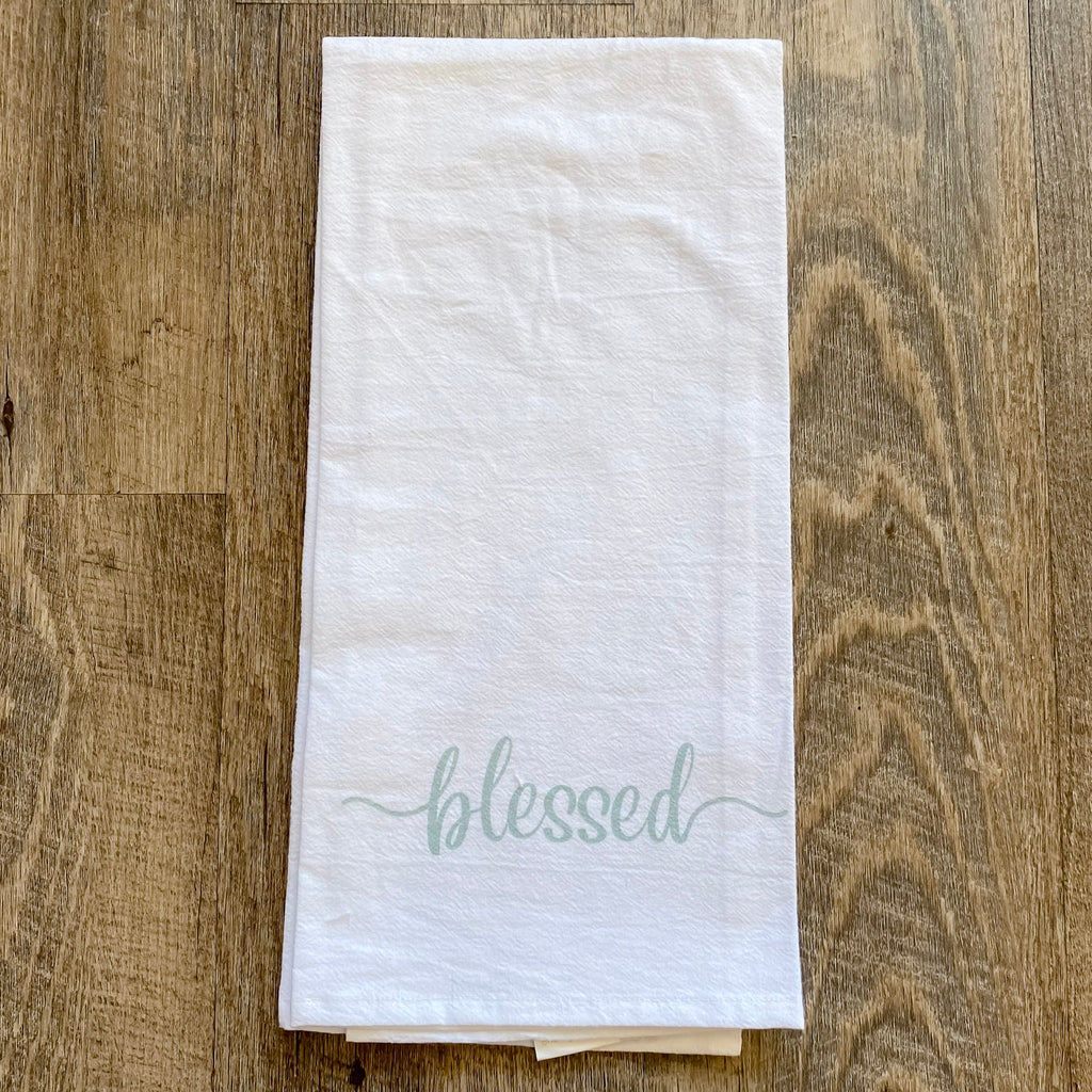 Blessed Hand Towel - Lyla's: Clothing, Decor & More - Plano Boutique