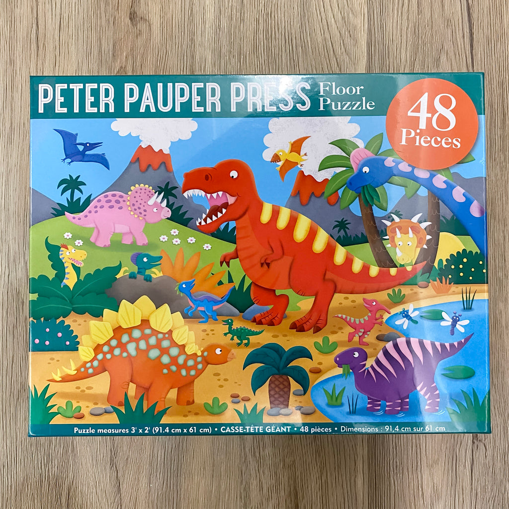 Dinosaurs Kids' Floor Puzzle - Lyla's: Clothing, Decor & More - Plano Boutique