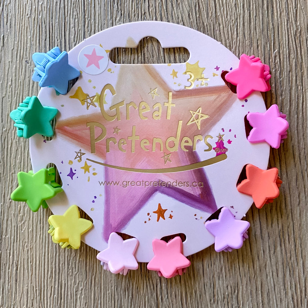 Rainbow Star Mini Hairclips - Lyla's: Clothing, Decor & More - Plano Boutique