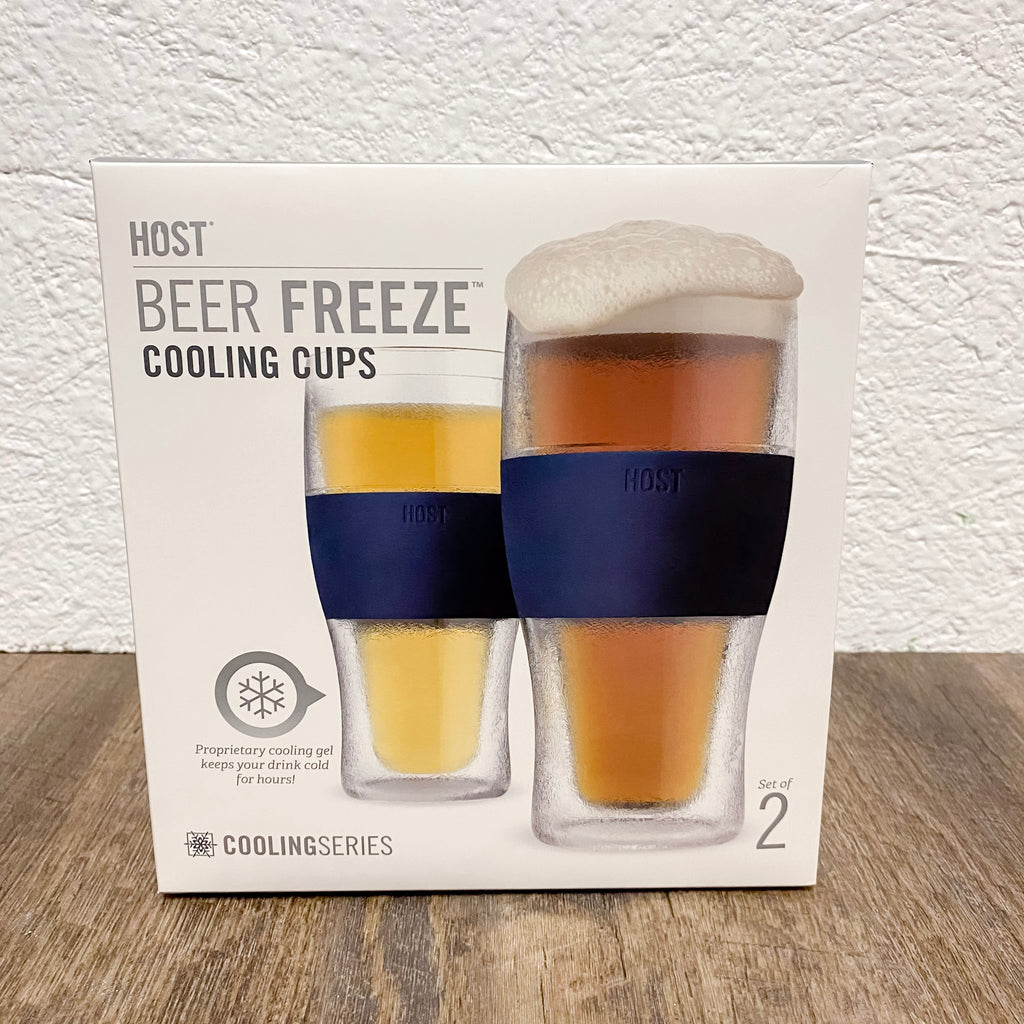 HOST Beer Freeze Set in Varsity Blue - Lyla's: Clothing, Decor & More - Plano Boutique