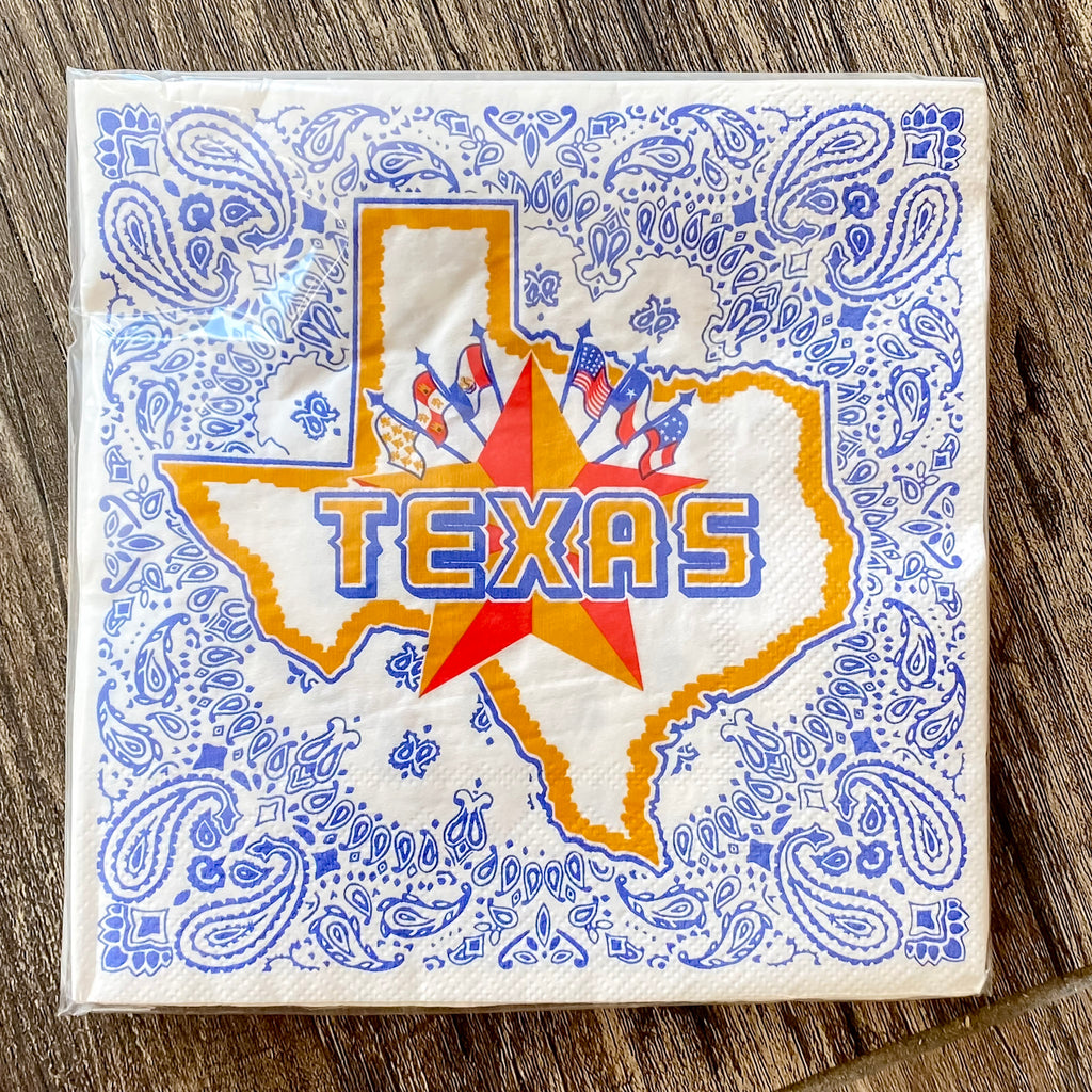 Texas Napkin - Lyla's: Clothing, Decor & More - Plano Boutique