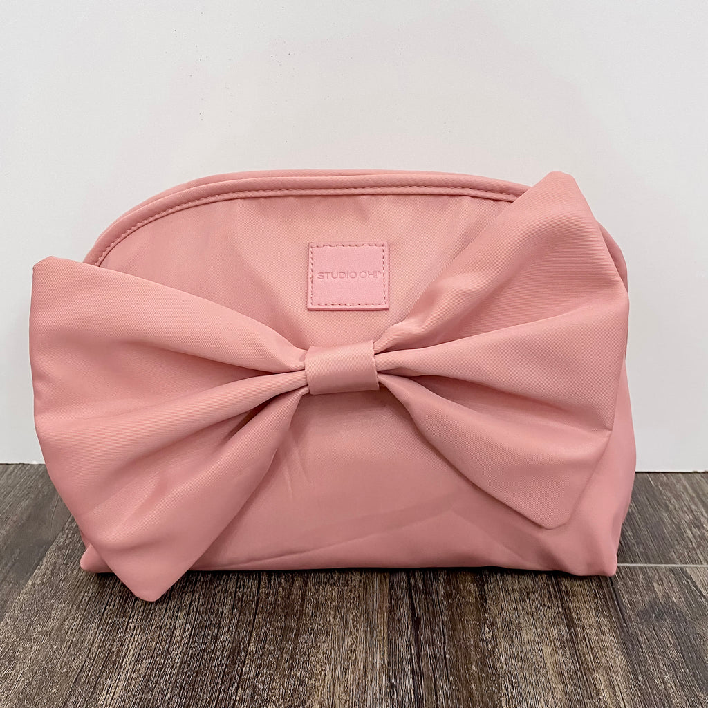 Honeyed Pink Brigitte Cosmetic Pouch - Lyla's: Clothing, Decor & More - Plano Boutique