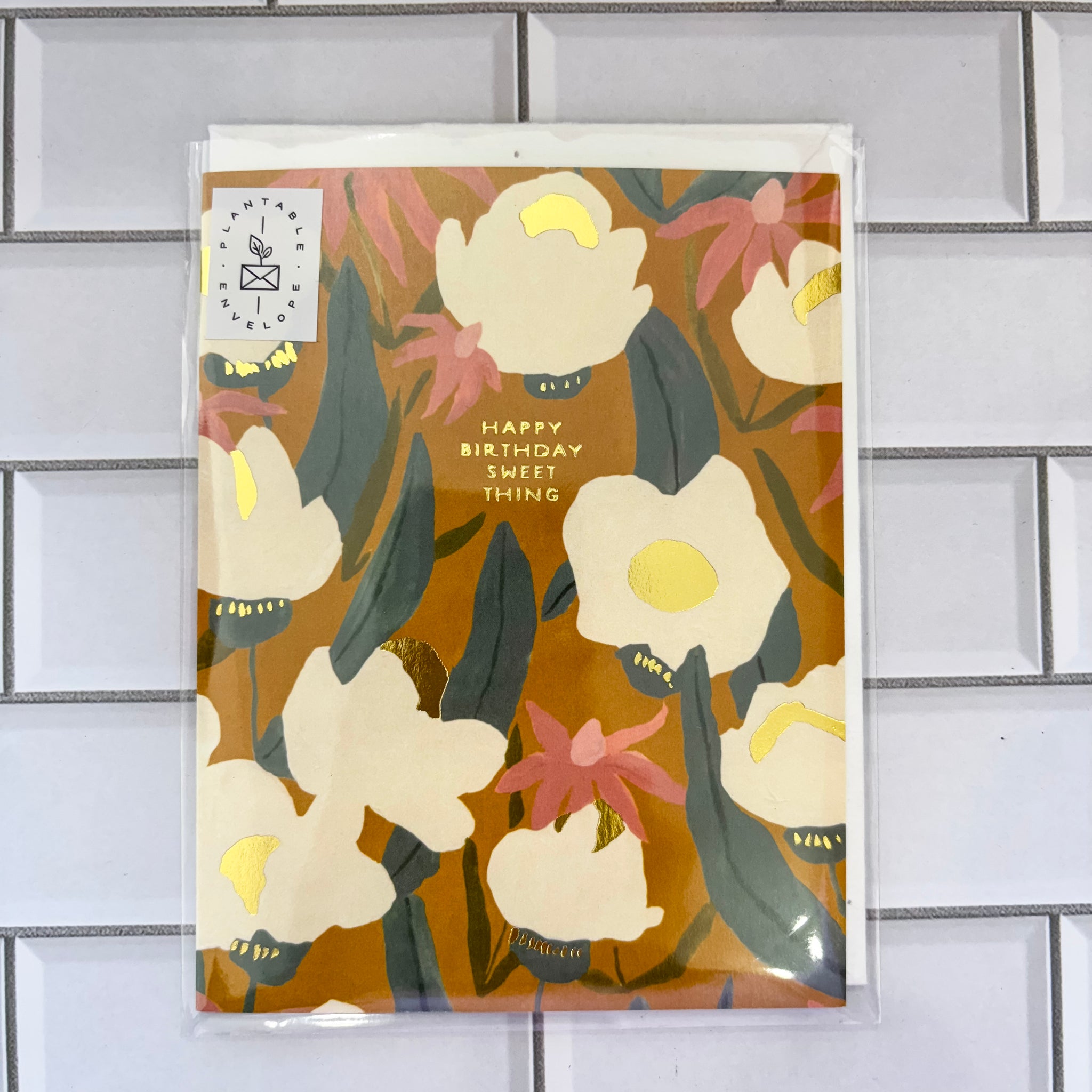 birthday card with flower seeds Happy Birthday Sweet Thing