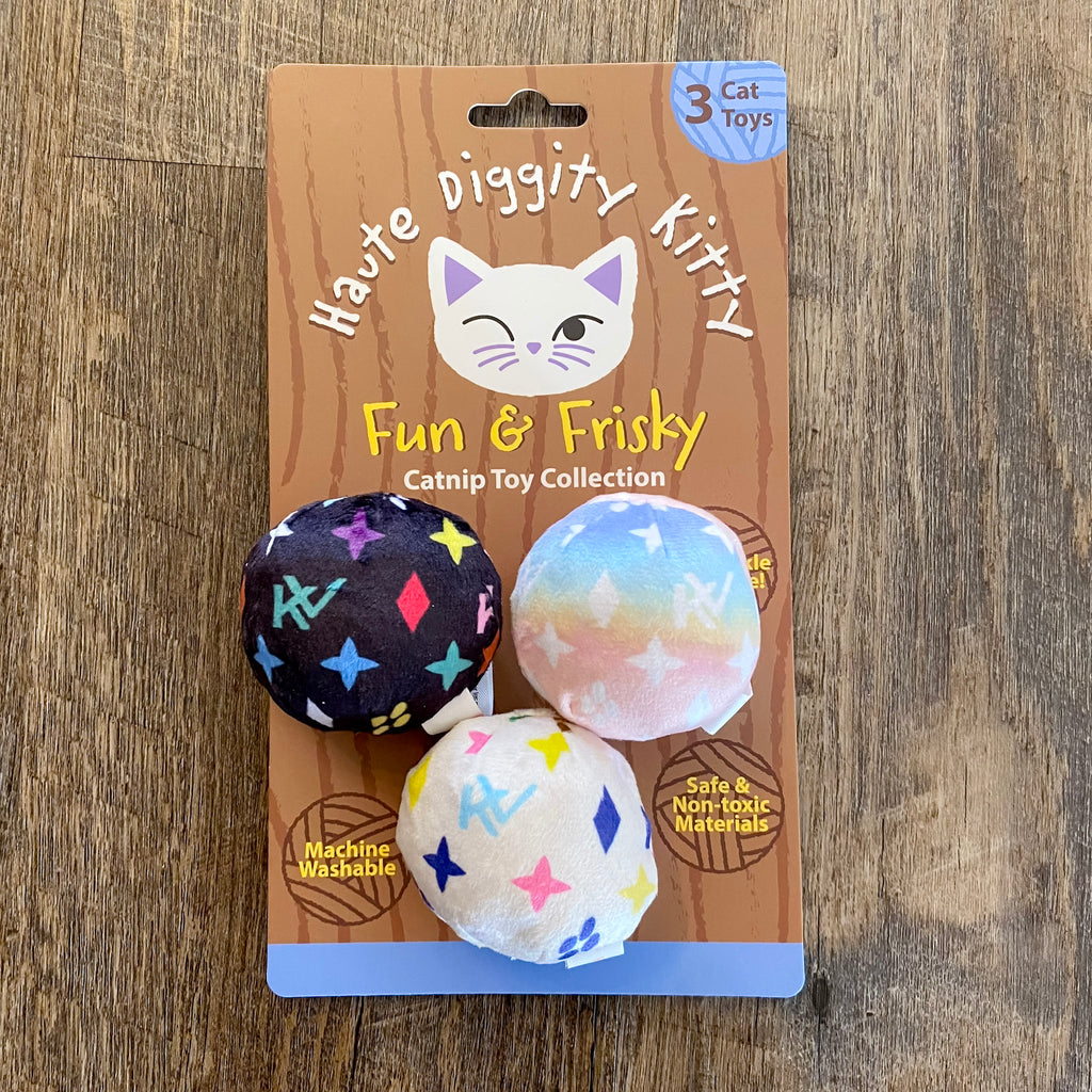 KV Balls (Monogram) Catnip Toys - Lyla's: Clothing, Decor & More - Plano Boutique