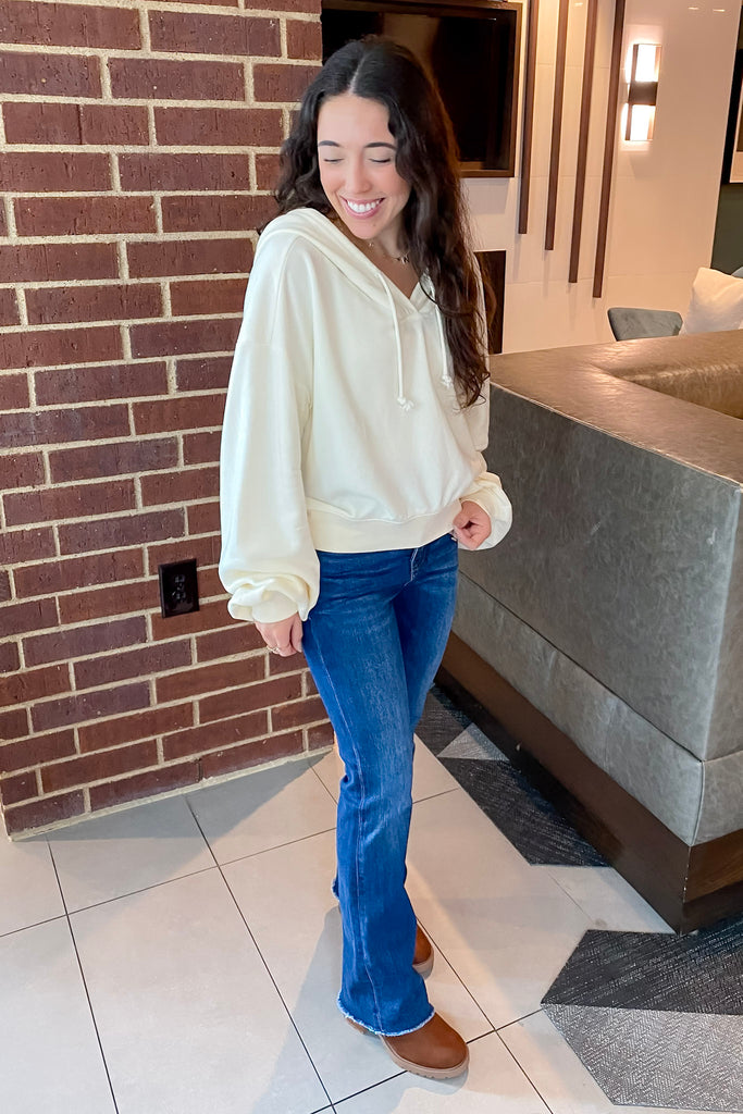 Do You Want It Whip Cream Hoodie Sweater - Lyla's: Clothing, Decor & More - Plano Boutique