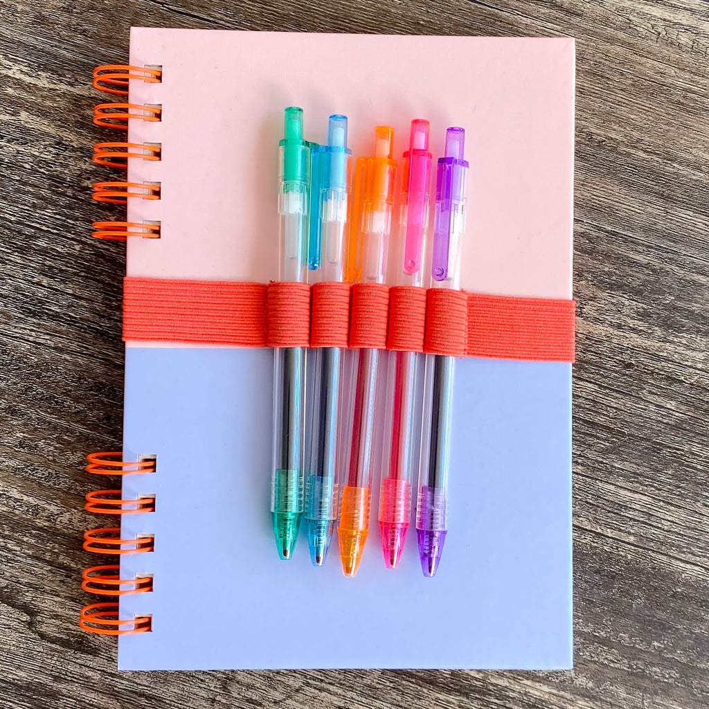 Coral & Salt Water Harper Split-Spiral Notebook & Pen Set - Lyla's: Clothing, Decor & More - Plano Boutique