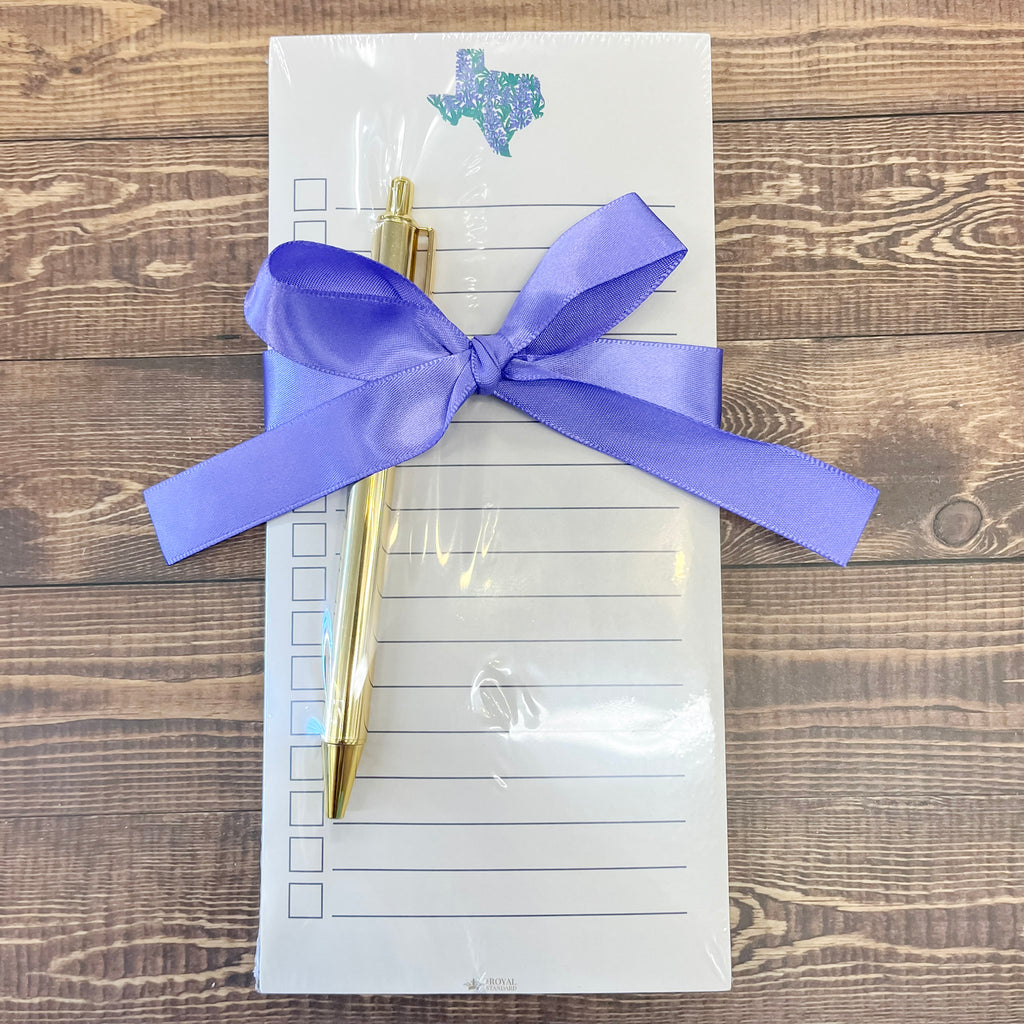 Texas Bluebonnet To Do List Gift Set - Lyla's: Clothing, Decor & More - Plano Boutique