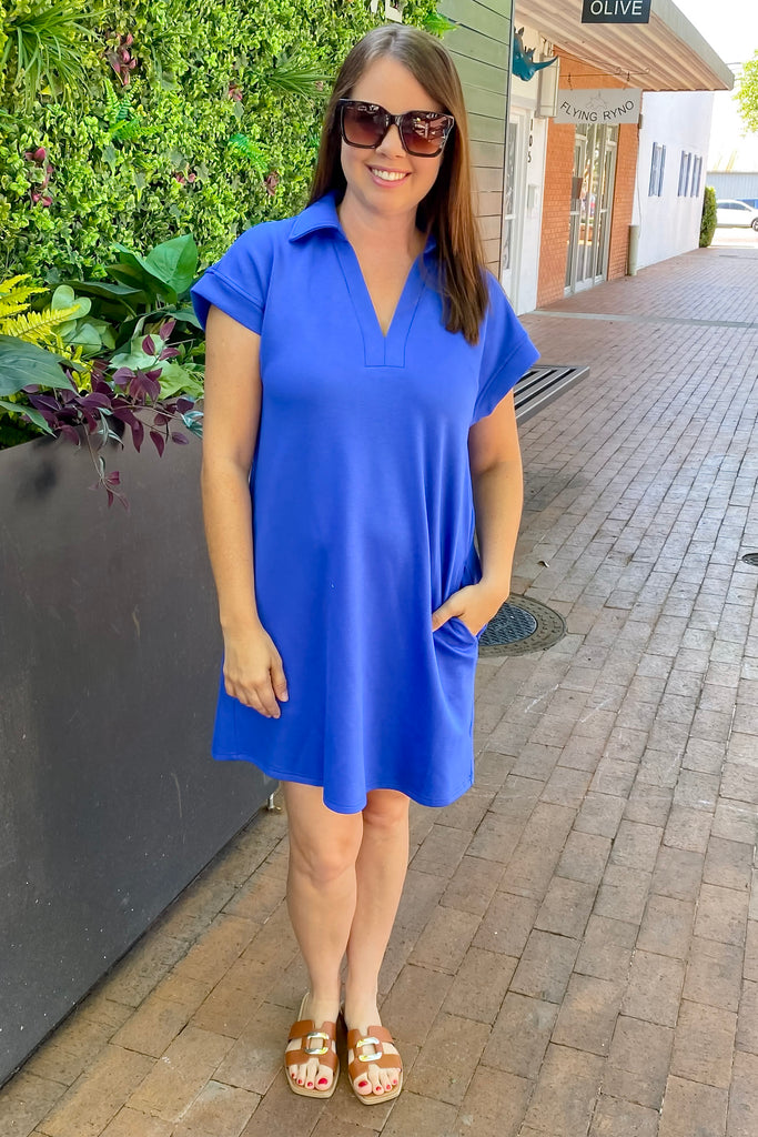 Royal Ease Dress - Lyla's: Clothing, Decor & More - Plano Boutique
