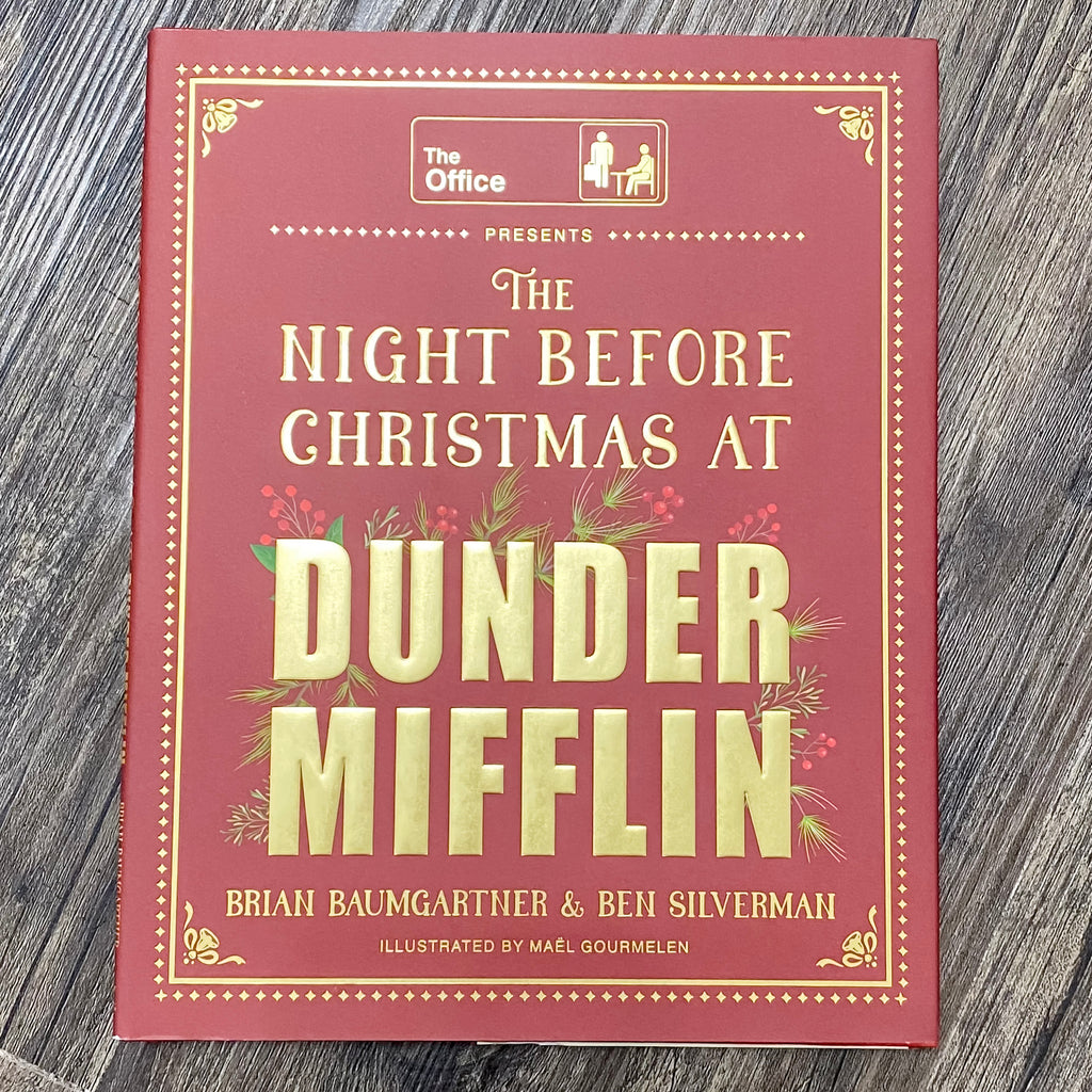 The Night Before Christmas at Dunder Mifflin: An Illustrated Retelling of a Christmas Classic Featuring Dunder Mifflin's Most Memorable Characters - Lyla's: Clothing, Decor & More - Plano Boutique