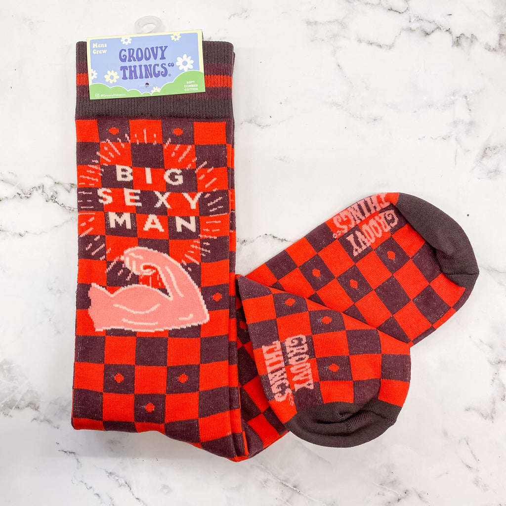 Big Sexy Man Mens Socks - Lyla's: Clothing, Decor & More - Plano Boutique